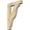 Ekena Millwork Funston Block Rough Sawn Bracket, Douglas Fir, 4"W x 24"D x 36"H BKT04X24X36FST05RDF - alternate 1